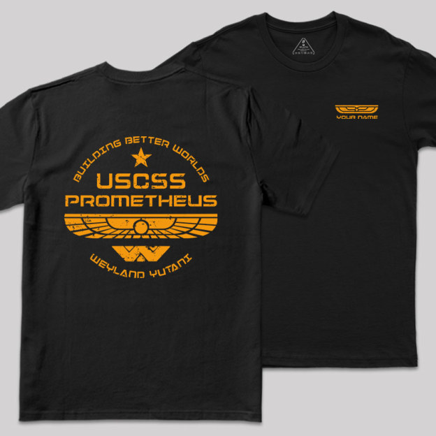 Personalized Weyland Yutani Geek T-Shirt