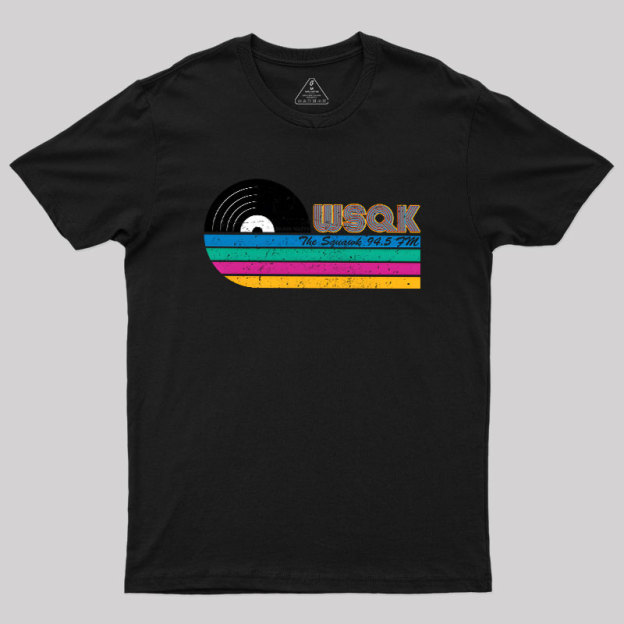 Retro WSQK Geek T-Shirt