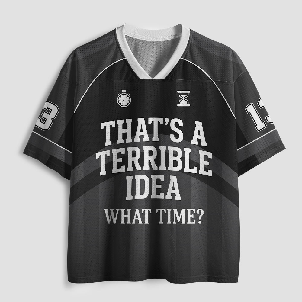 Bad Ideas Geek Mesh Jersey