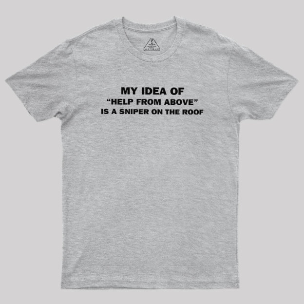 Help from Above Geek T-Shirt