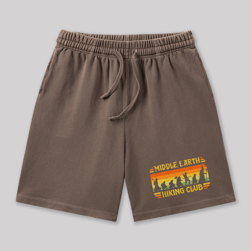 Middle Earth Hiking Club Geeky Washed Shorts
