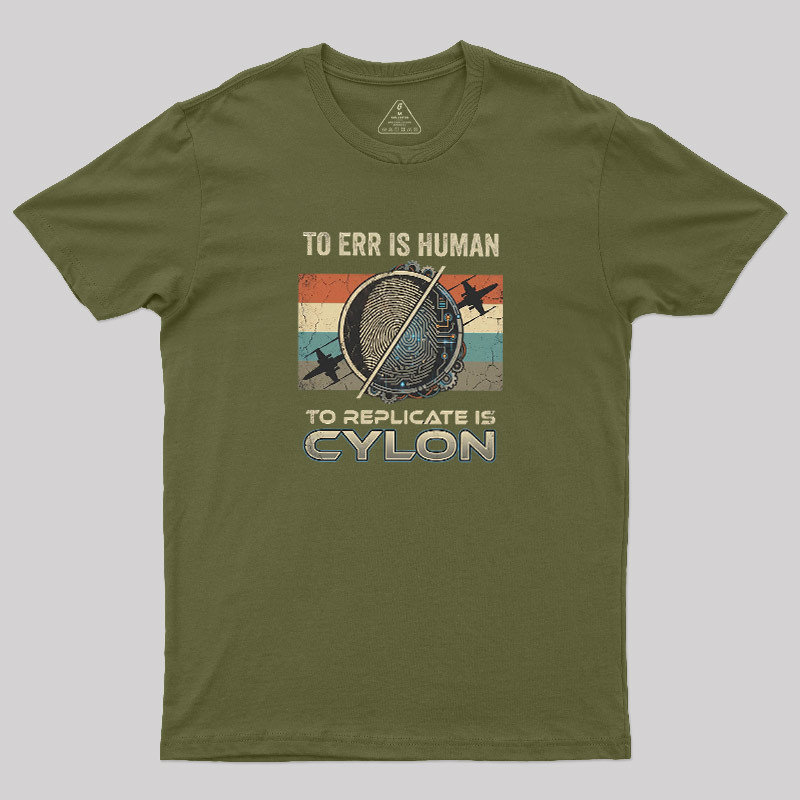 Human VS Cylon Geek T-Shirt