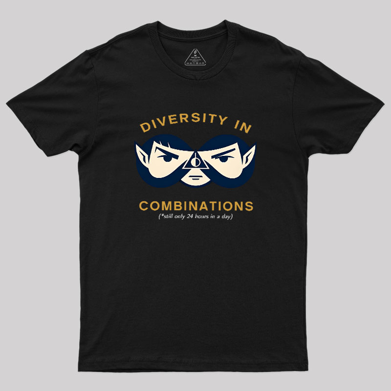 Diversity In Combinations Geek T-Shirt