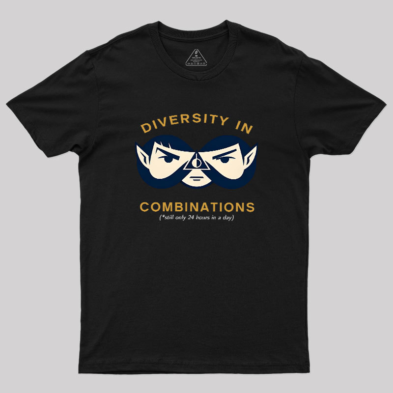 Diversity In Combinations Geek T-Shirt