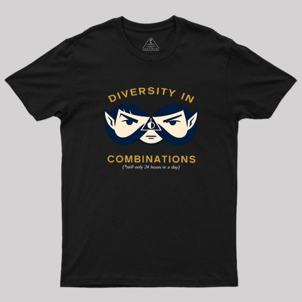 Diversity In Combinations Geek T-Shirt
