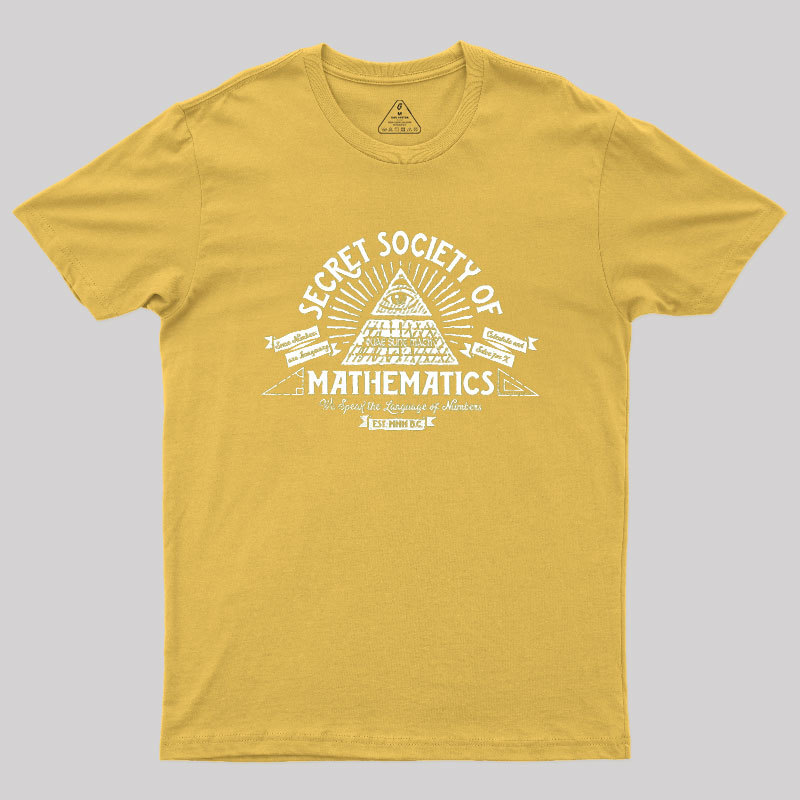 Illumathnati - Secret Society of Math Geek T-Shirt