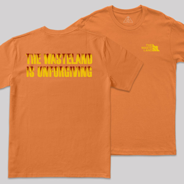 The Wasteland's Wrath Front and Back Printing Geek T-Shirt