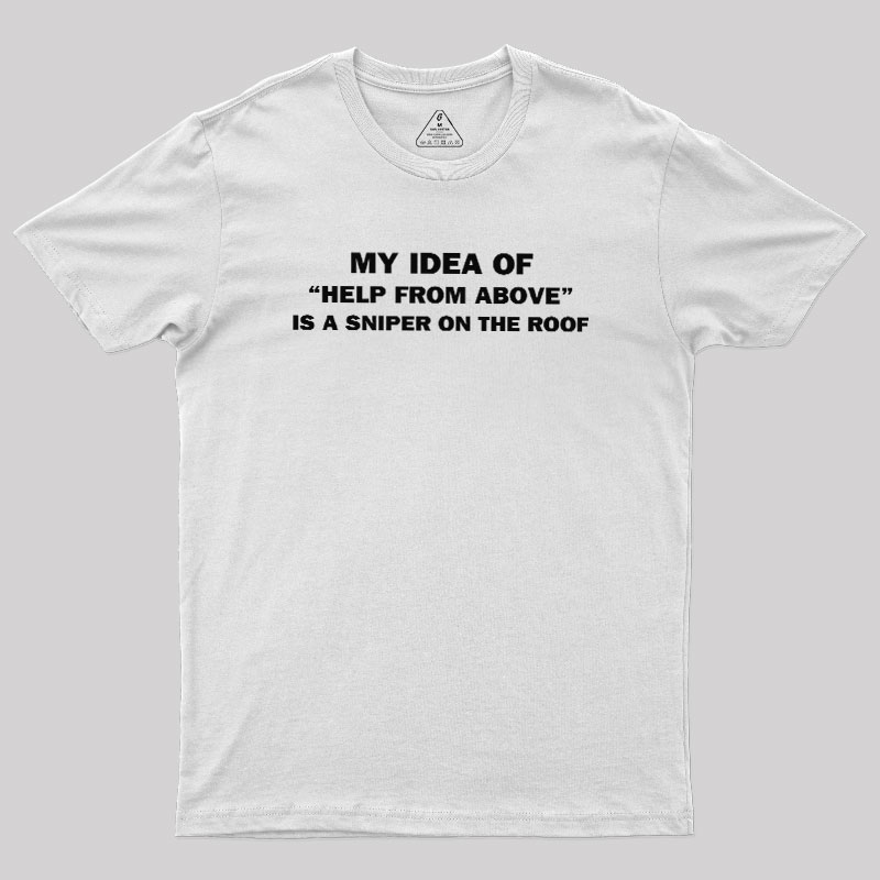 Help from Above Geek T-Shirt