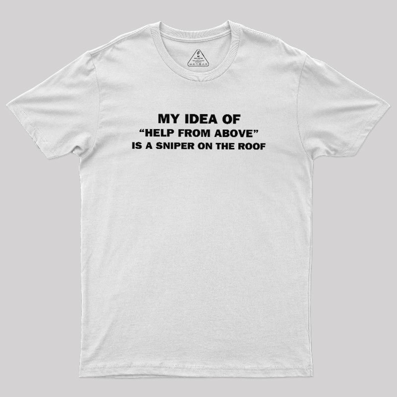 Help from Above Geek T-Shirt
