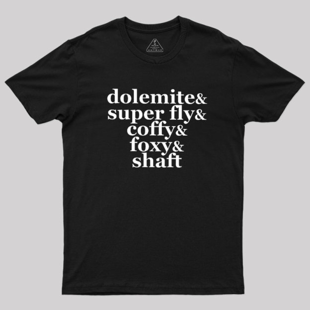 Blaxploitation Legends Geek T-Shirt