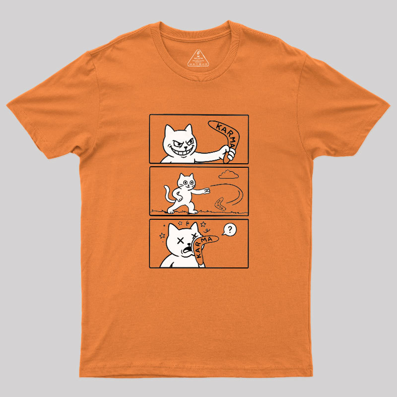 Karma Boomerang Geek T-Shirt