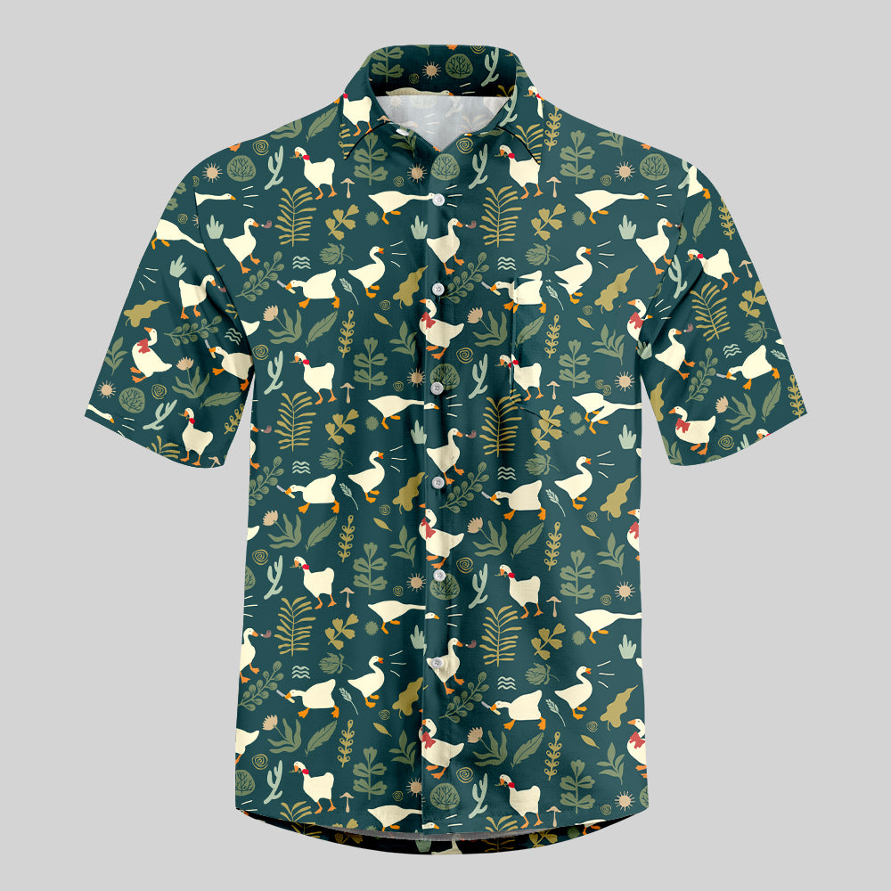 Goose Button Up Pocket Shirt