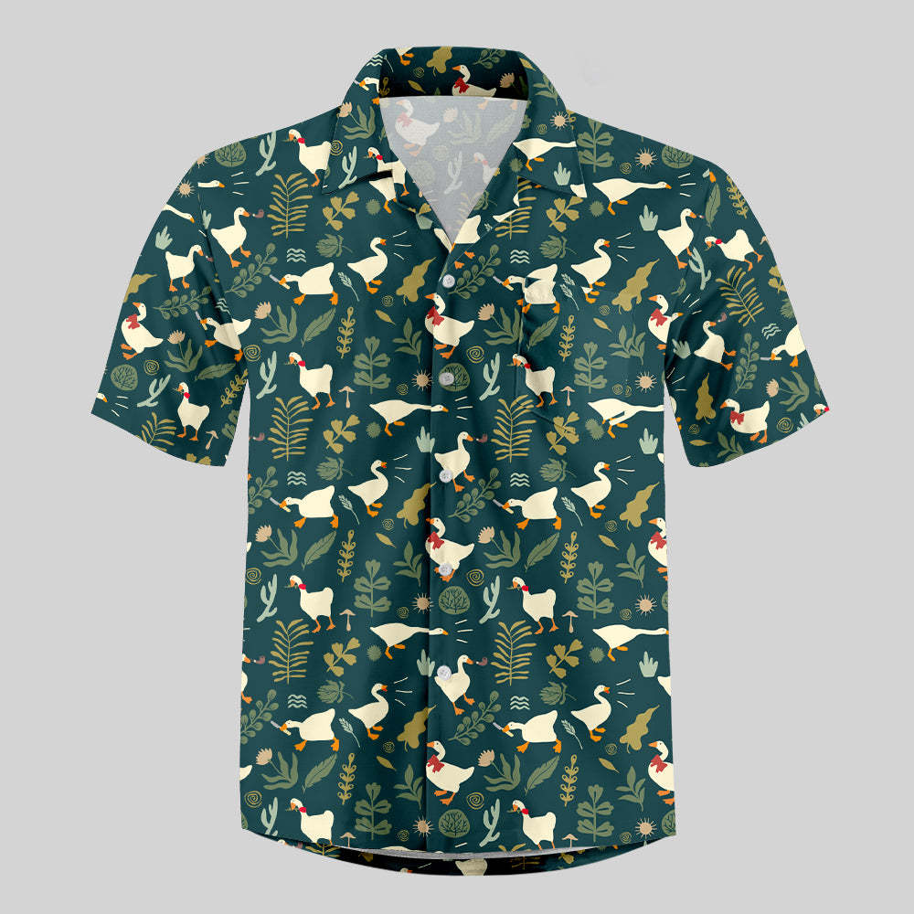 Goose Button Up Pocket Shirt