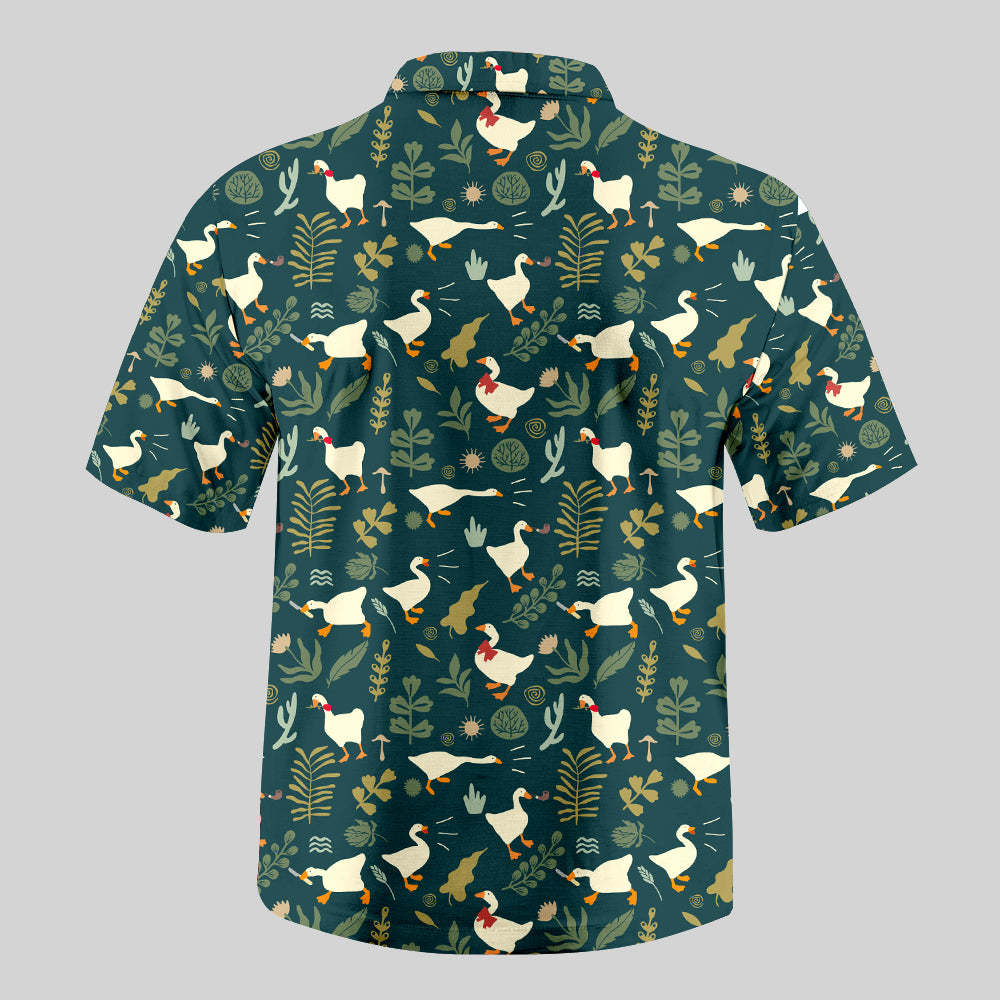 Goose Button Up Pocket Shirt