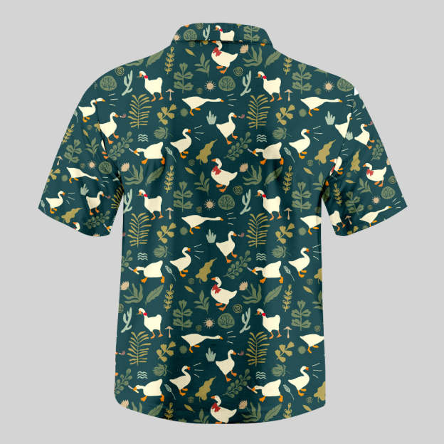 Goose Button Up Pocket Shirt