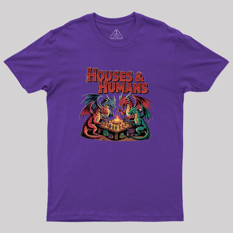 Houses Humans Geek T-Shirt
