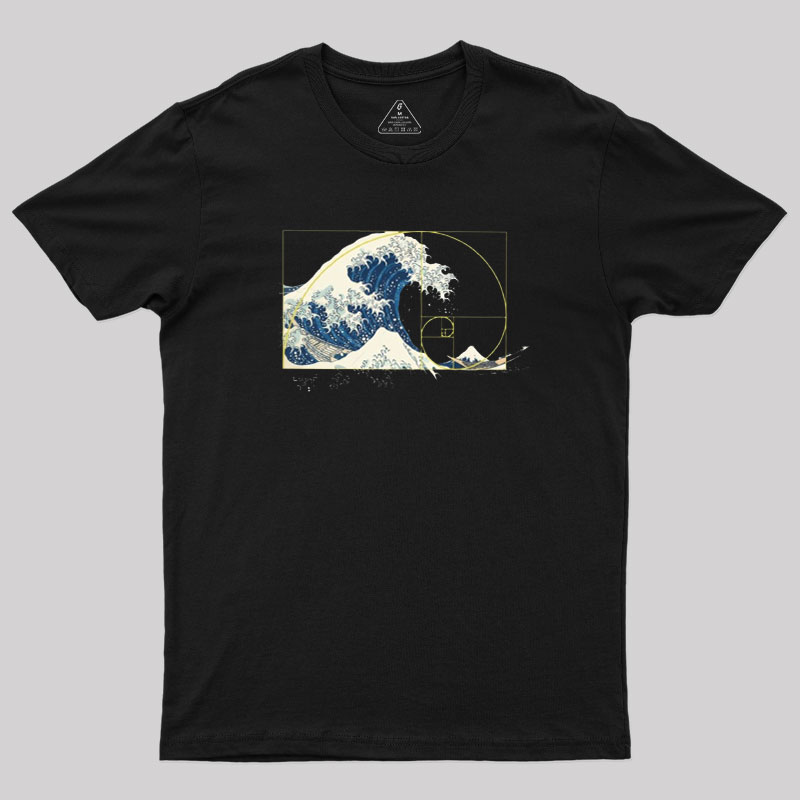 Golden Ratio Wave Geek T-Shirt