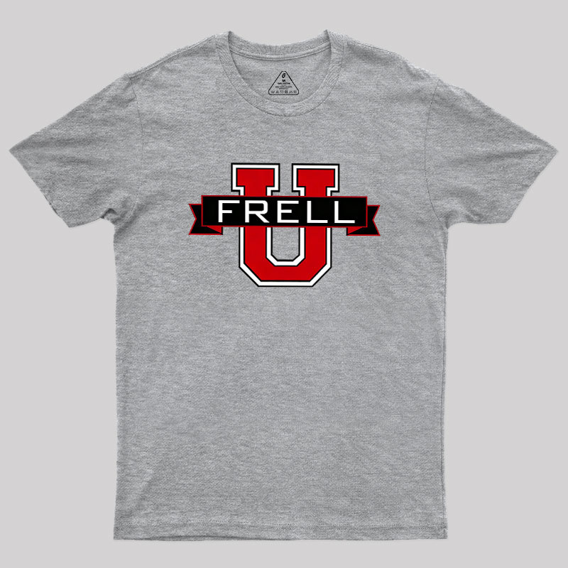 Frell Varsity U Badge Geek T-Shirt