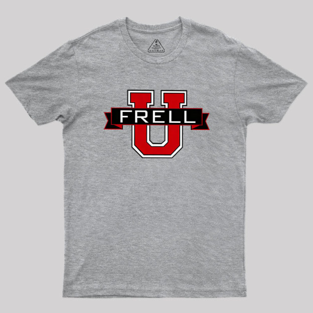 Frell Varsity U Badge Geek T-Shirt