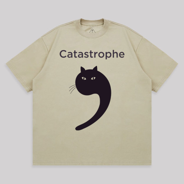 Catastrophe Unisex Oversized T-shirt