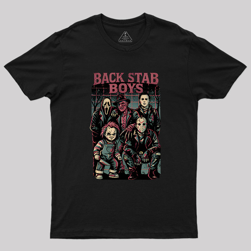 Back Stab Boys Geek T-Shirt