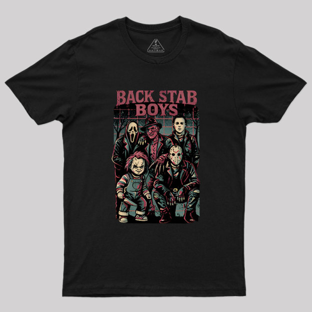 Back Stab Boys Geek T-Shirt
