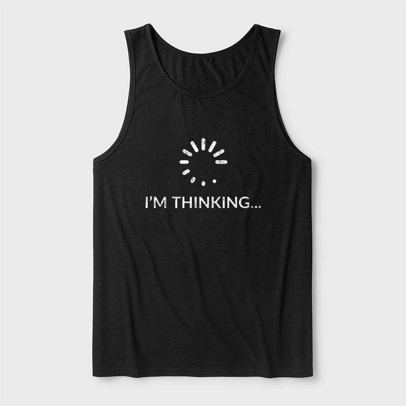 I'm Thinking Ultra Soft Heather Tank
