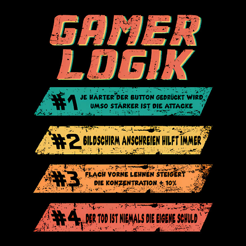 Gamer Logik Geek T-Shirt