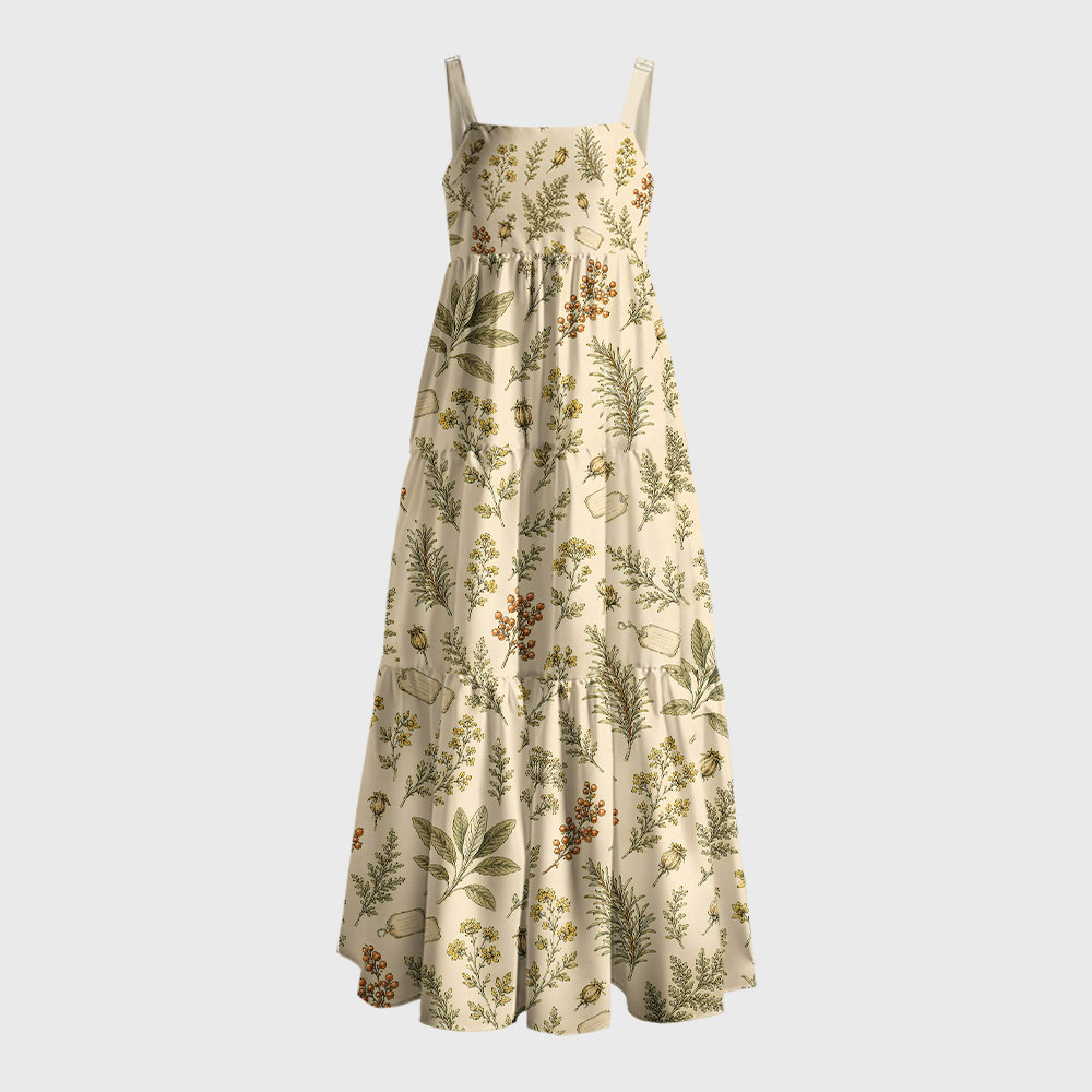 Geeksoutfit Geek Tiered Cami Maxi Dress for Sale