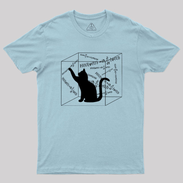 Schrodinger Cat In The Box Geek T-Shirt