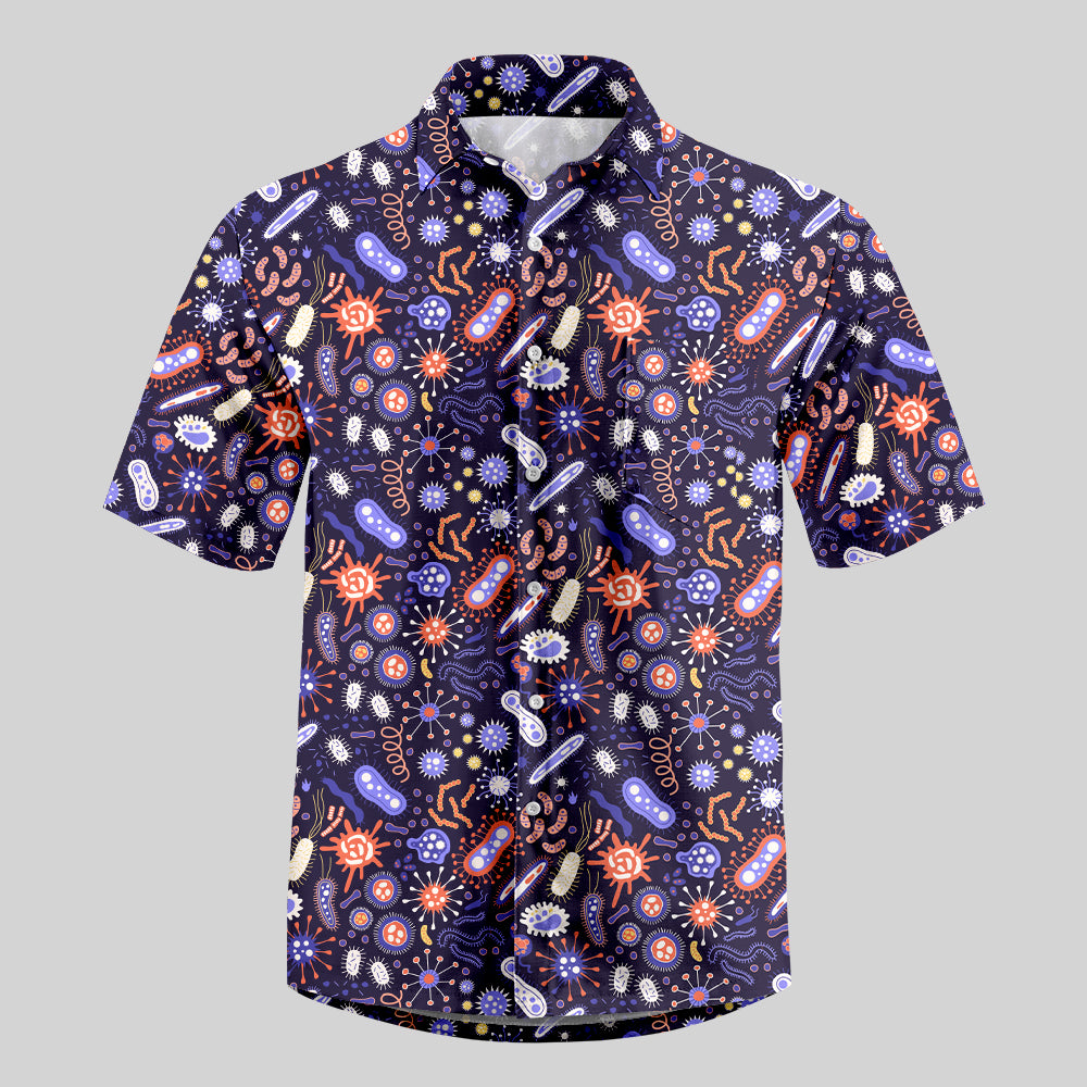 Microbial Cells Button Up Pocket Shirt