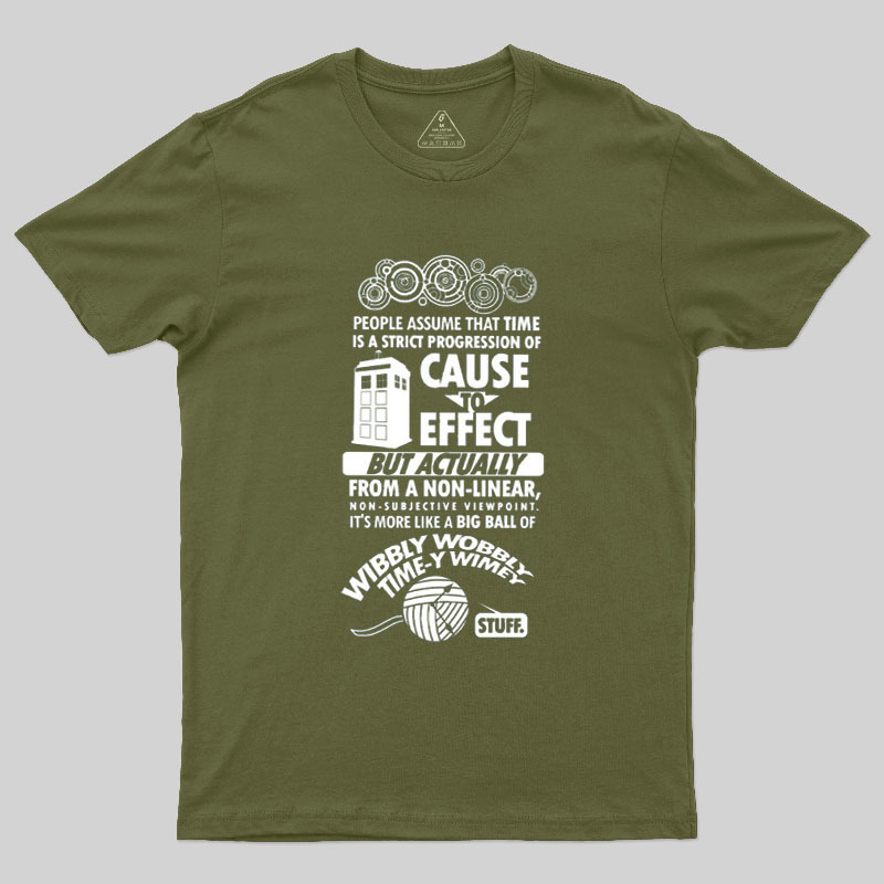 Timey Wimey Geek T-Shirt