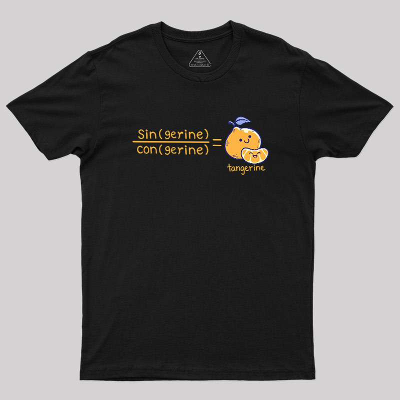 Tangerine Math Pun Geek T-Shirt