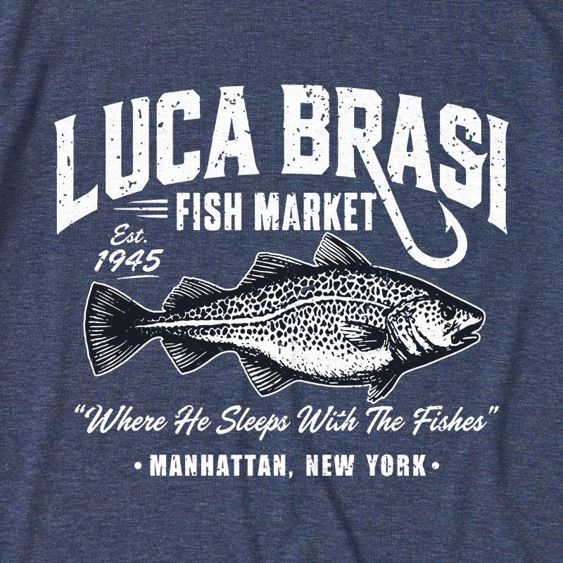 Luca Brasi Fishing Charters Ultra Soft Heather Tee