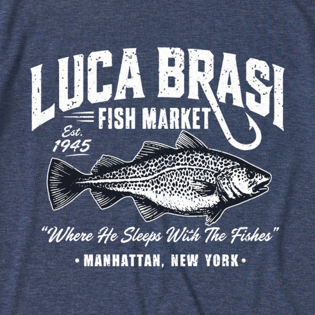 Luca Brasi Fishing Charters Ultra Soft Heather Tee