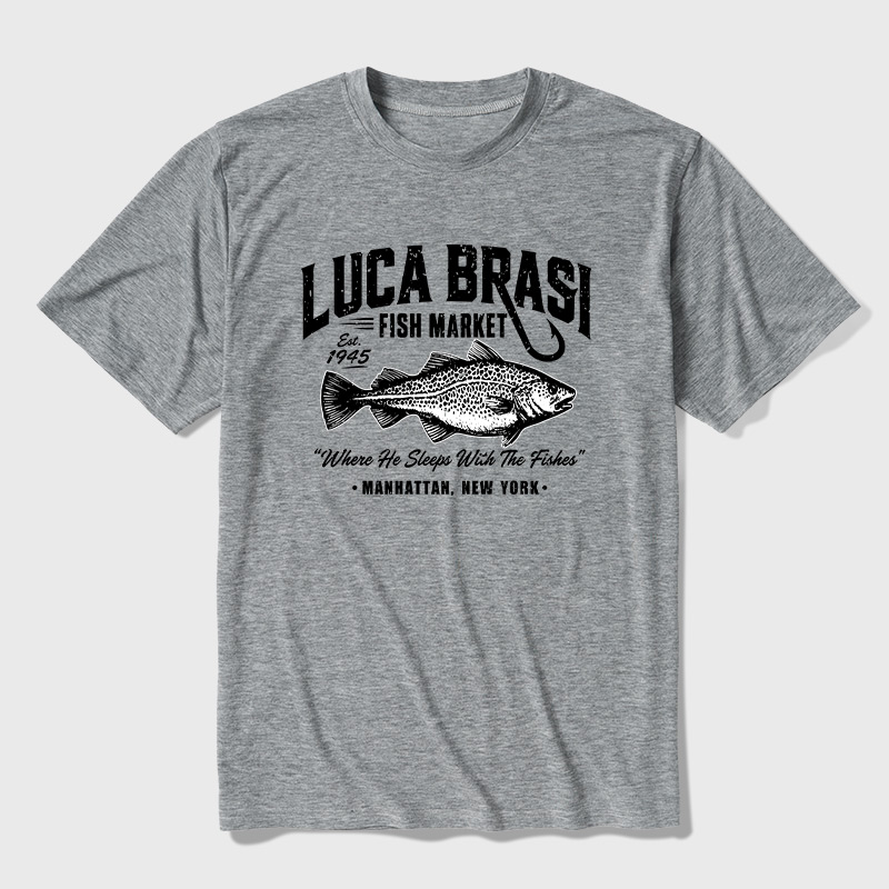 Luca Brasi Fishing Charters Ultra Soft Heather Tee