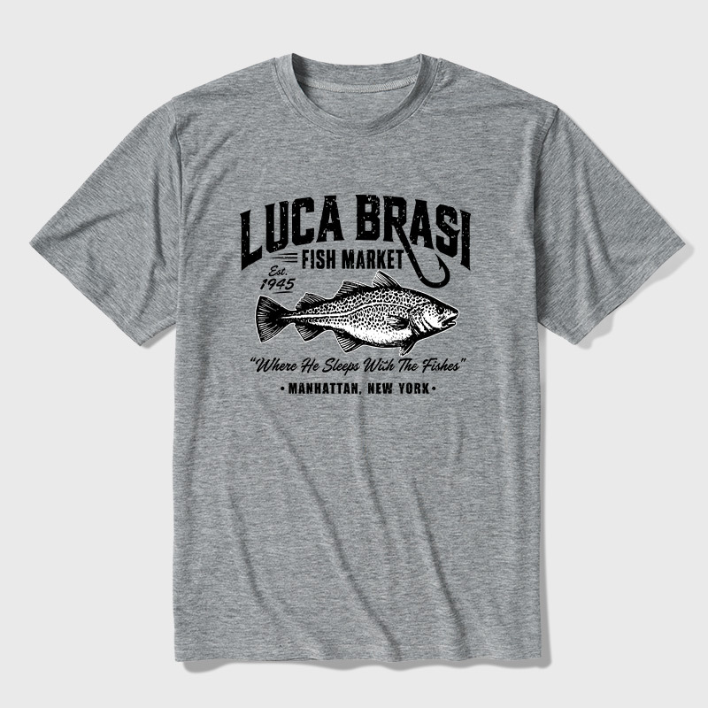 Luca Brasi Fishing Charters Ultra Soft Heather Tee