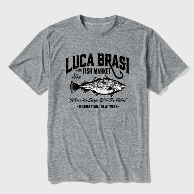 Luca Brasi Fishing Charters Ultra Soft Heather Tee