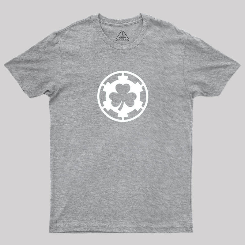 Galactic Shamrock Geek T-Shirt