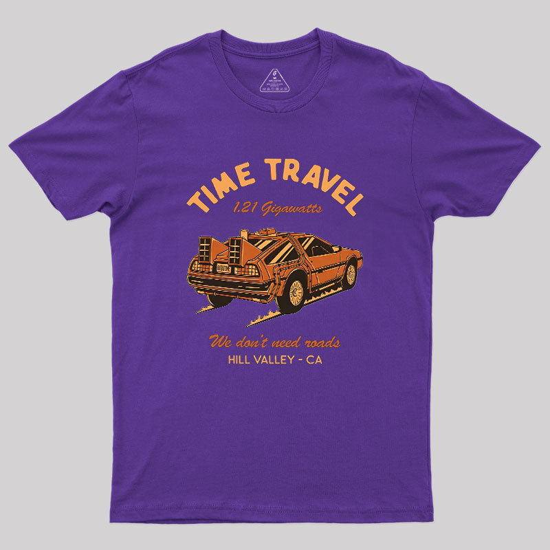Vintage Time Travel Geek T-Shirt