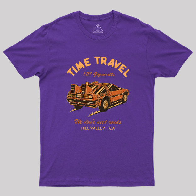 Vintage Time Travel Geek T-Shirt