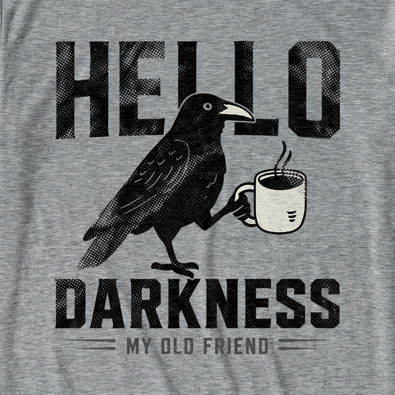 Raven Crow Coffee Ultra Soft Heather Tee