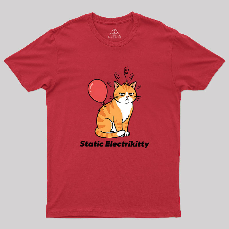 Static Electrikitty Geek T-Shirt