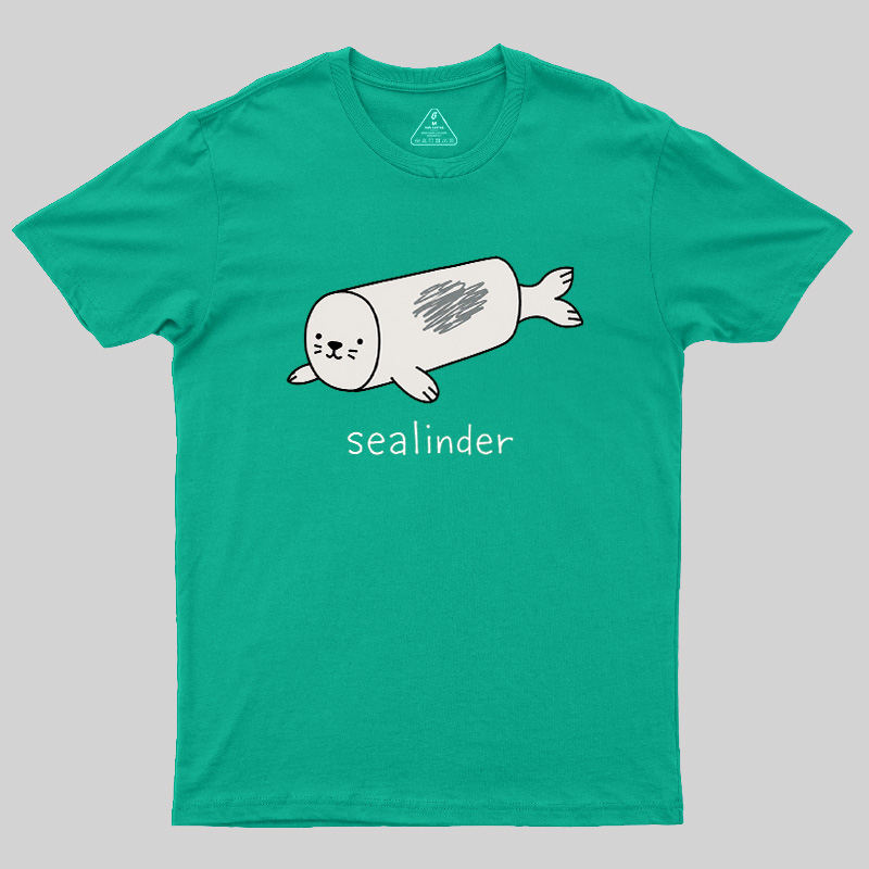 Cylindrical Seal Geek T-Shirt