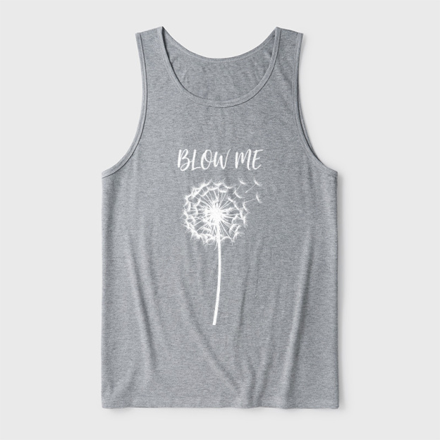 Dandelion Joke Ultra Soft Heather Tank
