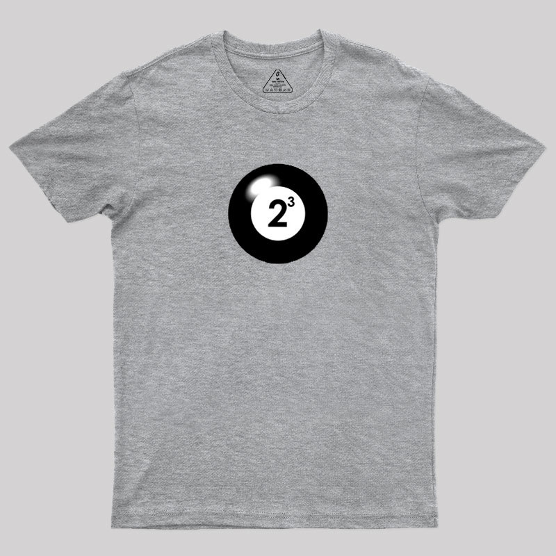Funny Math 8 Ball Geek T-Shirt