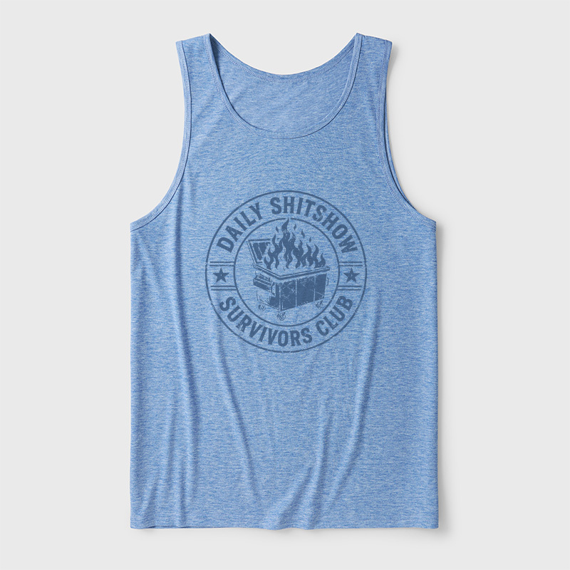 Daily Shitshow Ultra Soft Heather Tank