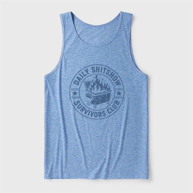Daily Shitshow Ultra Soft Heather Tank
