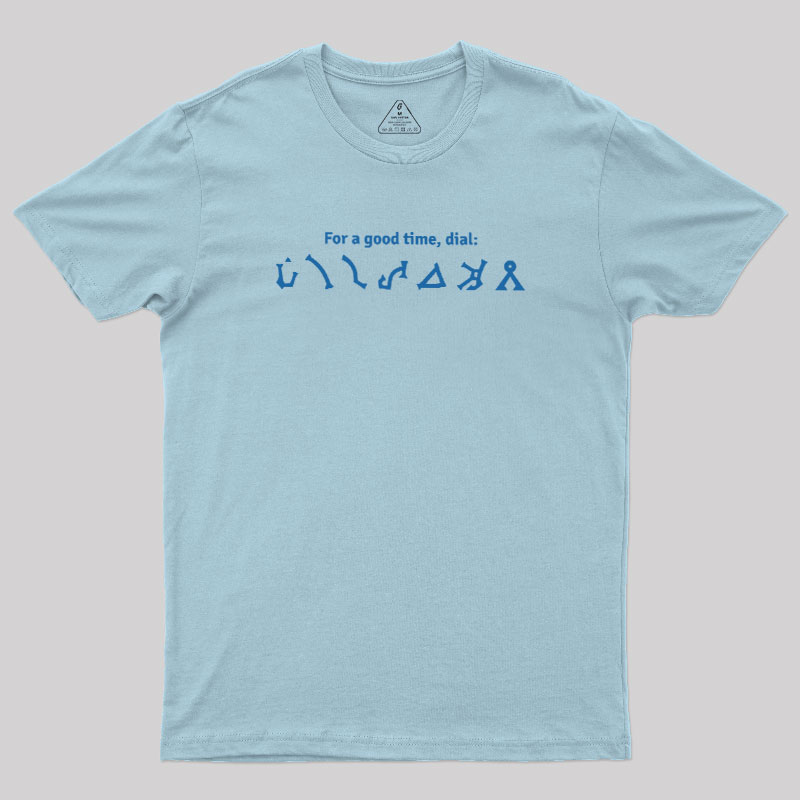 Space Gate Hotline Geek T-Shirt