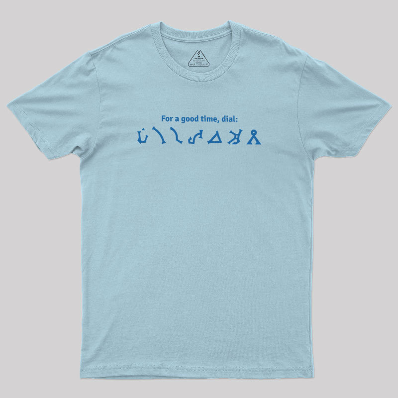 Space Gate Hotline Geek T-Shirt